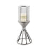 Hexagon Candle Holder - Silver